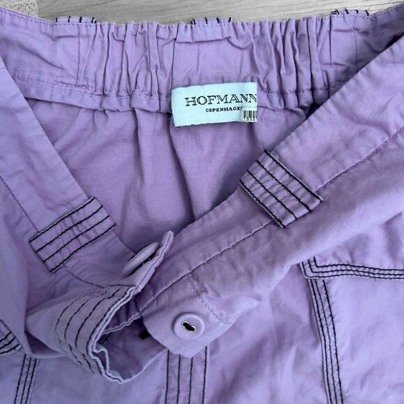 Hofmann Copenhagen Purple Elina Skirt Size 34  US 2 Organic Cotton - Picture 8 of 9